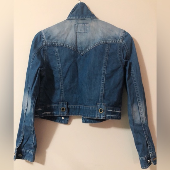 Jeans top - cropped style - Picture 5 of 8